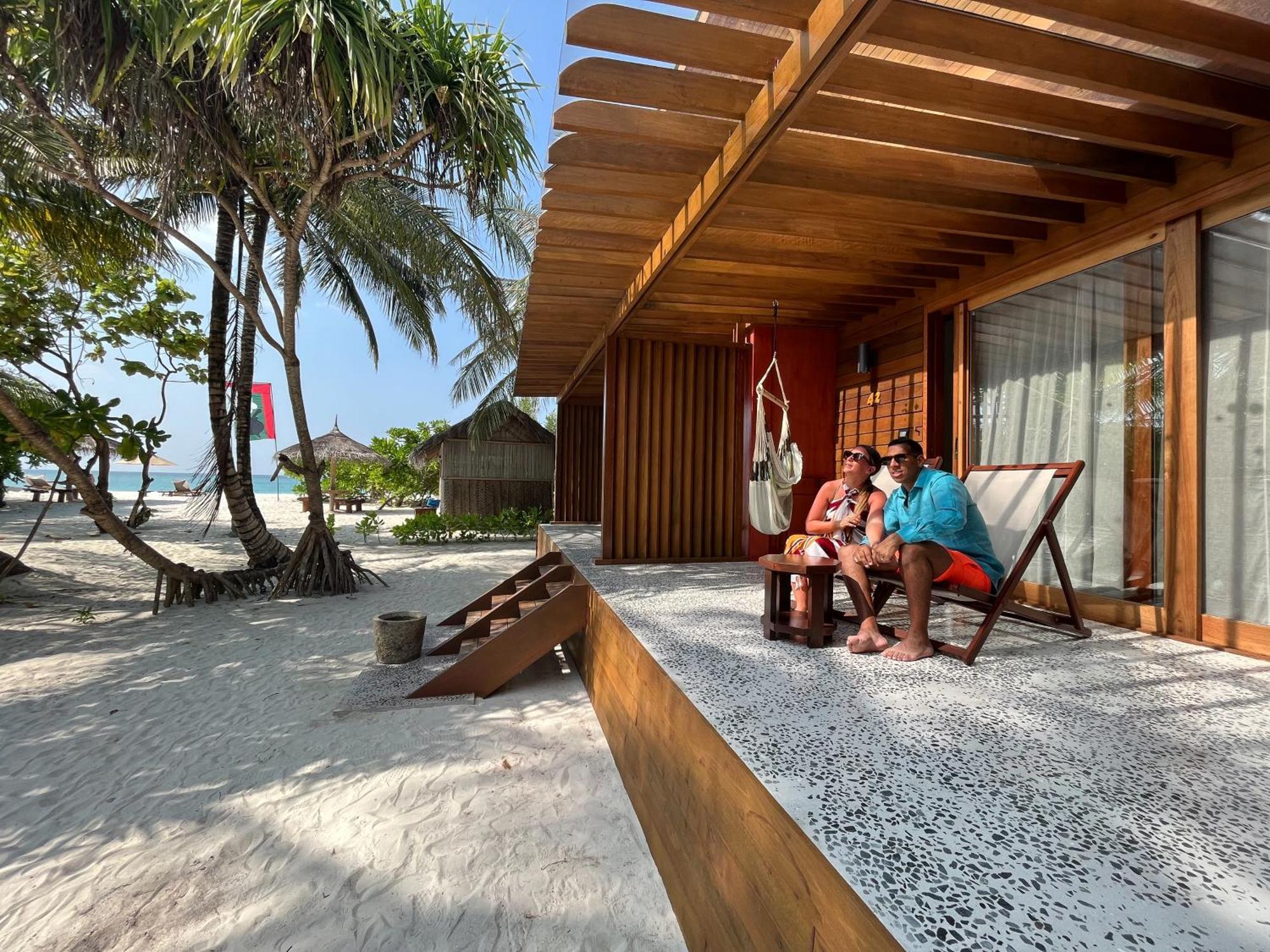 The Barefoot Eco Hotel Hanimaadhoo Island Buitenkant foto
